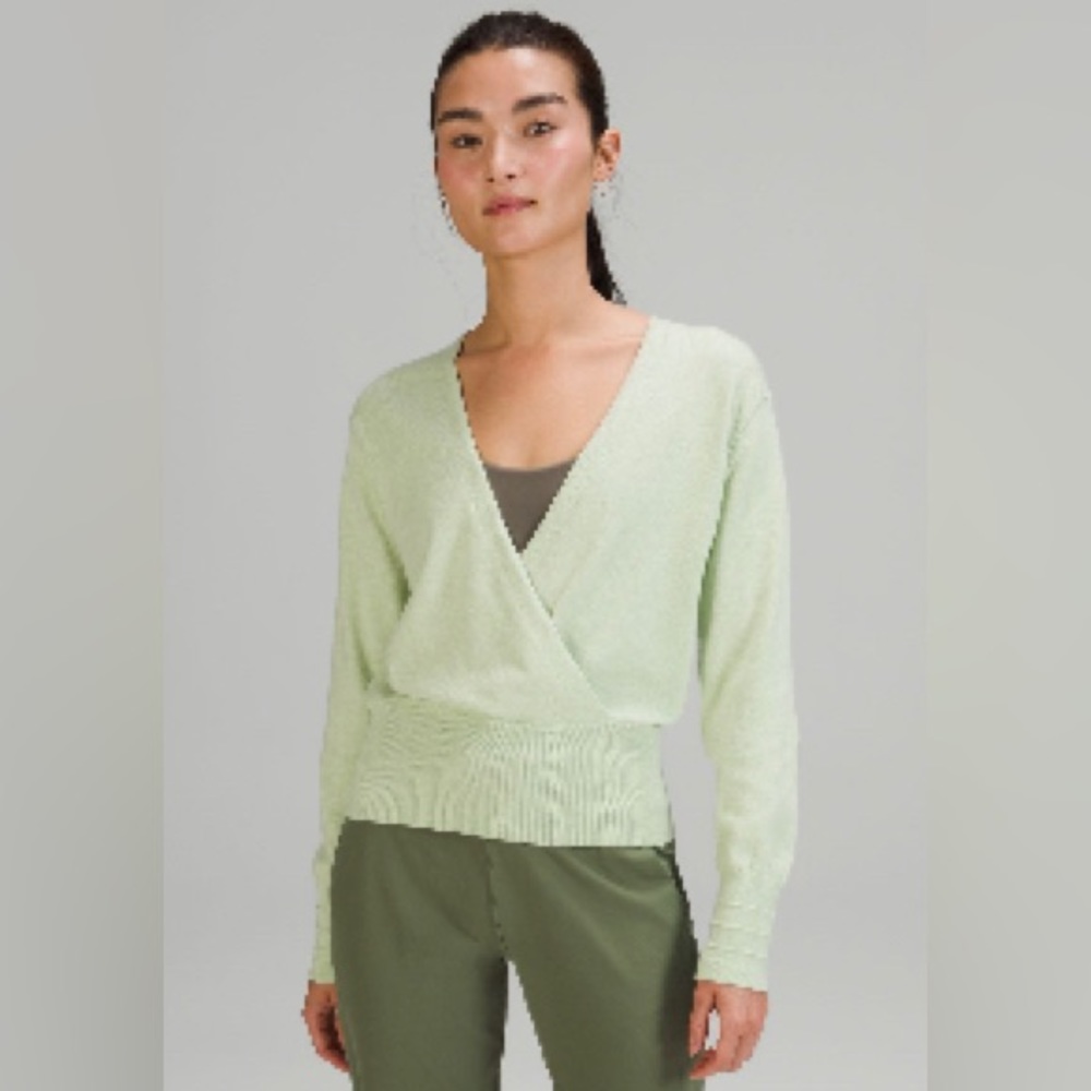 Lululemon Crossover Ribbed Sweater - worn once!